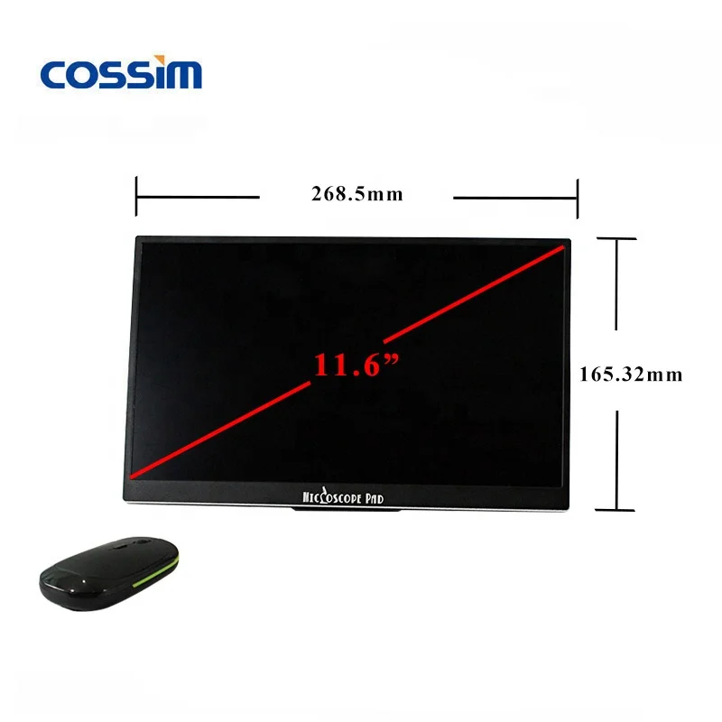 11.6 Inch Integrated 5MP HDMI-compatible USB Microscope LCD Screen Microscope with