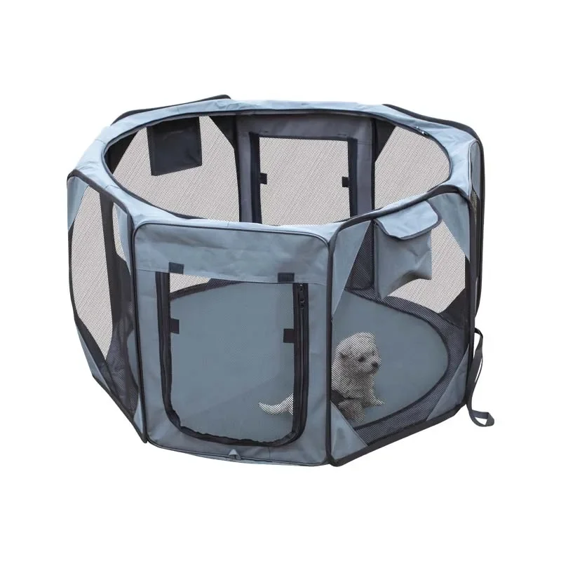 

New Fashion Foldable Portable Exercise Outdoor Camping Puppy Dog Playpen Pet Dog Fence