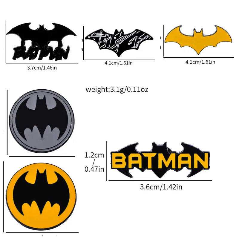 Batman Metal Badge …