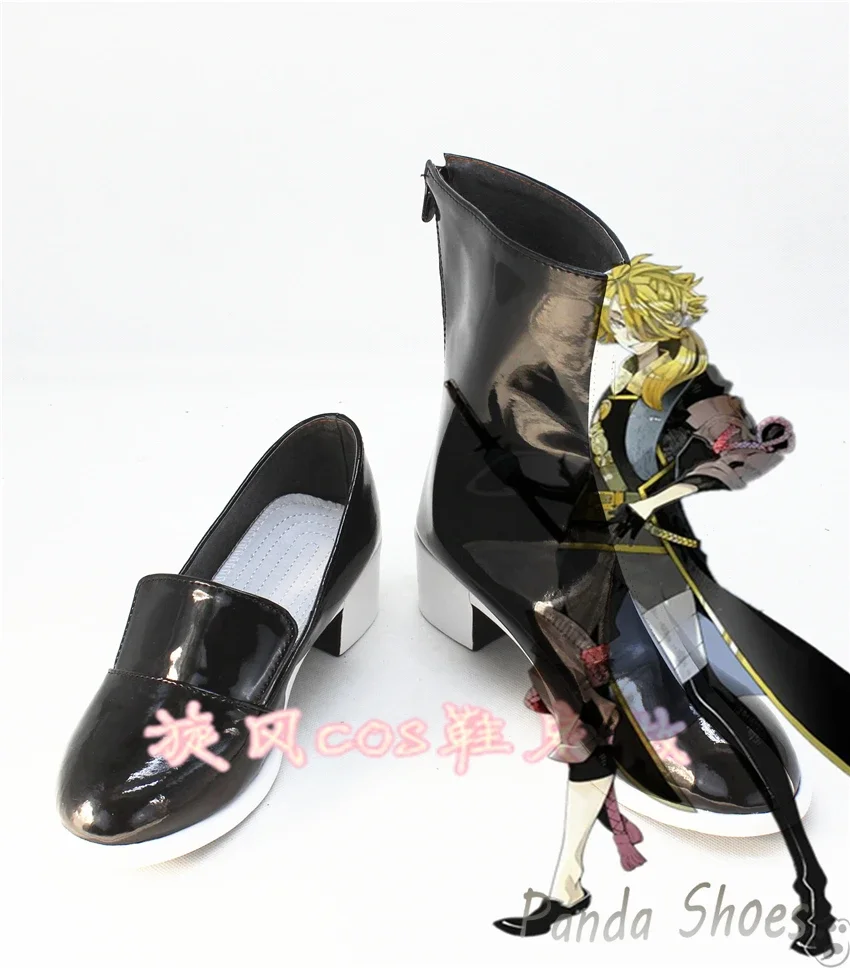 

Игра The Sword Dance Shishiou Обувь для косплея Аниме Cos Comic Косплей Костюм Опора Обувь для Con Halloween Party