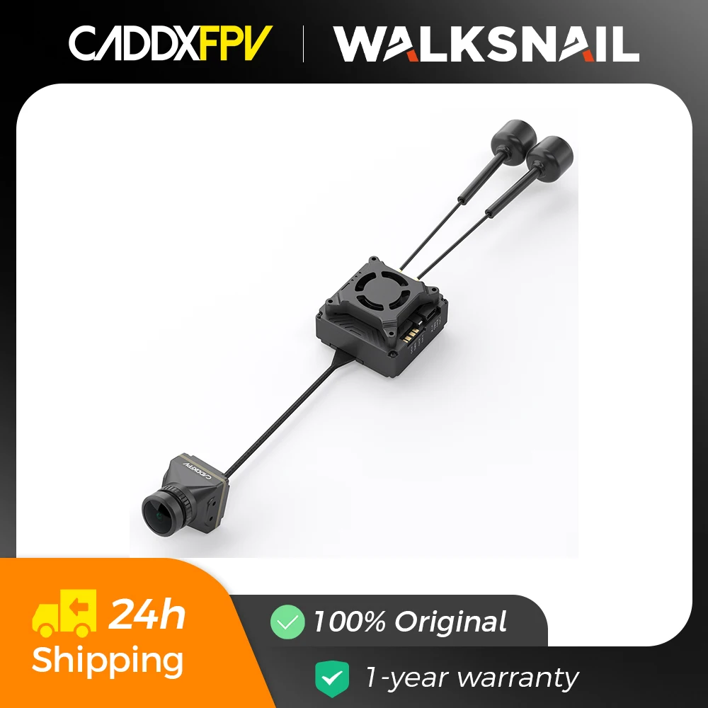 Walksnail Avatar GT FPV Kit Max 2W VTX Gyro 1080P/100fps Digital Image Transmission Night Vision Starvis II Sensor For Fpv Drone