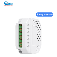 NEO Coolcam Tuya Smart Light Switch Wifi/Zigbee 2 Gang Automation DIY Breaker 2 Ways Control Work with Tuya Homekit Echo Alexa