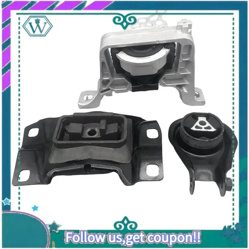 

AA92-3PCS Engine Mount Kit BP4K-39-040 BP4K-39-060 BP4N-39-070 For Mazda 3 (1.6) 2006-2003 Parts Transmission Fixing Rubber Brac