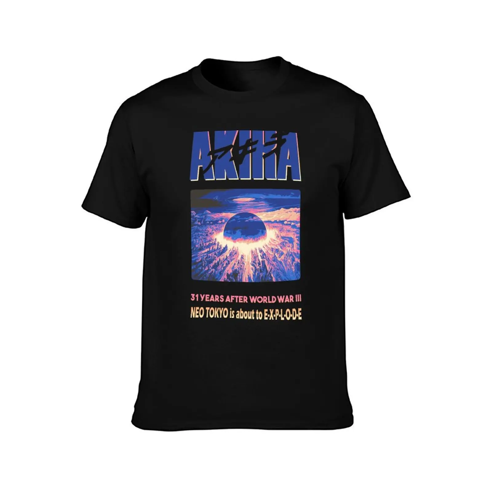 Neo Tokyo is about to explode T-Shirt Dry Fit Running Short Sleeve Top T-Shirt