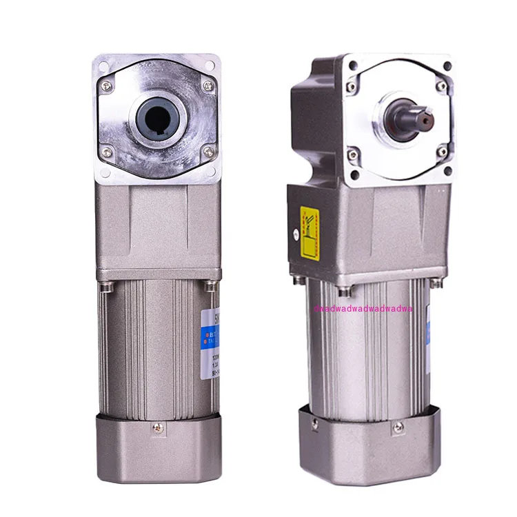 Angle hollow right angle gear reducer motor speed regulation 220v380 frequency conversion low speed motor 1.5kw750w
