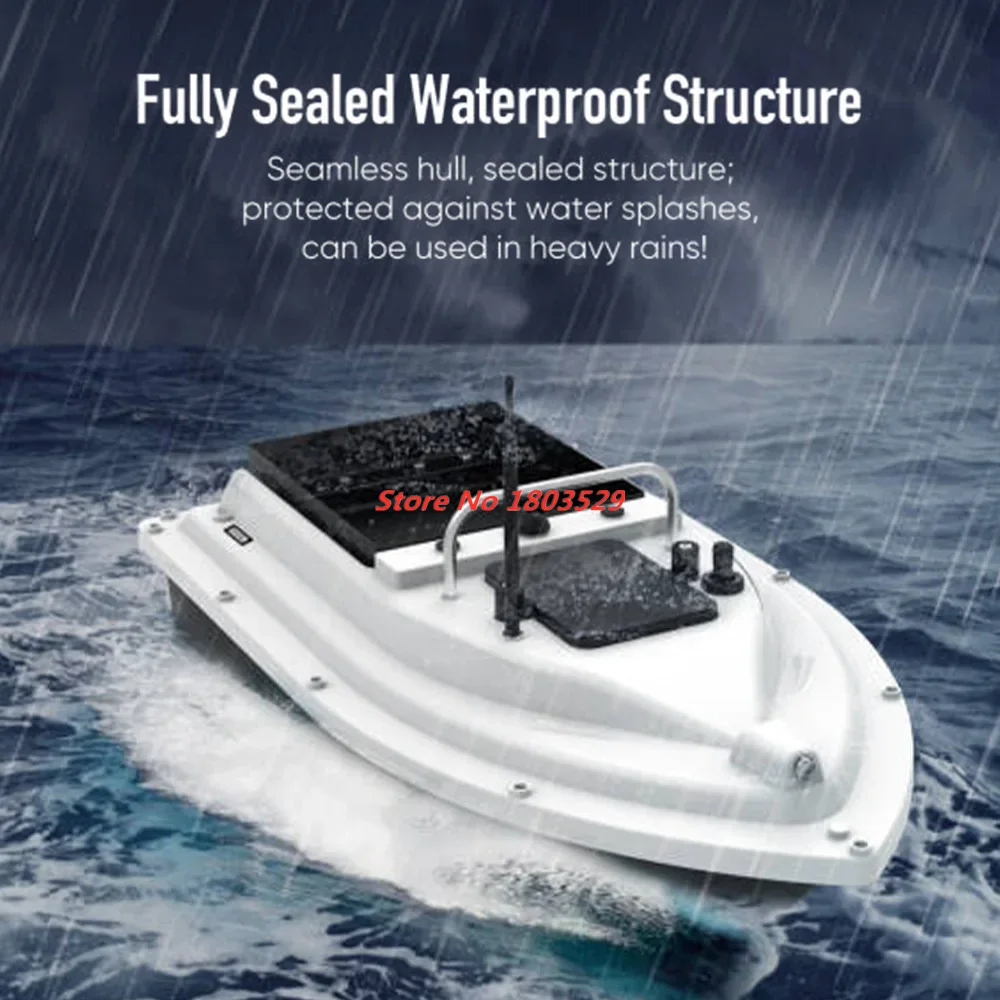 المهنية 500 متر نظام تحديد المواقع قارب طعم سمك 500 متر التحكم عن بعد الصيد المغذية قارب التلقائي العودة التعشيش قارب قوارب ضوء الليل