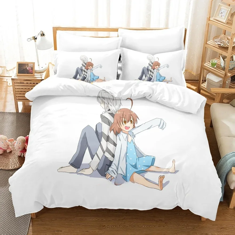 

3D Printed Anime A Certain Magical Index Bedding Set Single Twin Full Queen King Size Bed Set Adult Kid Bedroom Duvetcover Sets
