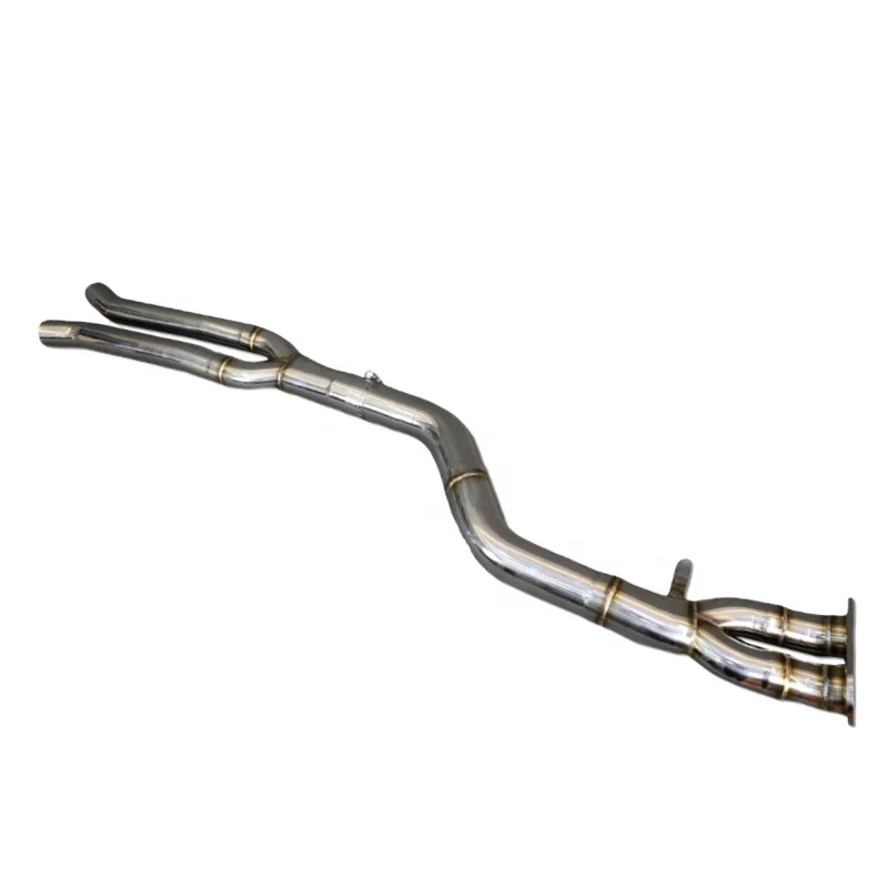 X3M F97 exhaust single mid pipe X3M F97 custom exhaust pipe for BMW X3M X4M F97 F98 exhaust pipe