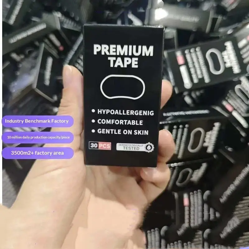 Comfortable 30Pcs Mouth Tape Anti Snoring Sleeping Nasal Breathing Strips Mouth Close Patch Reduce Snoring Improve Night Sleep