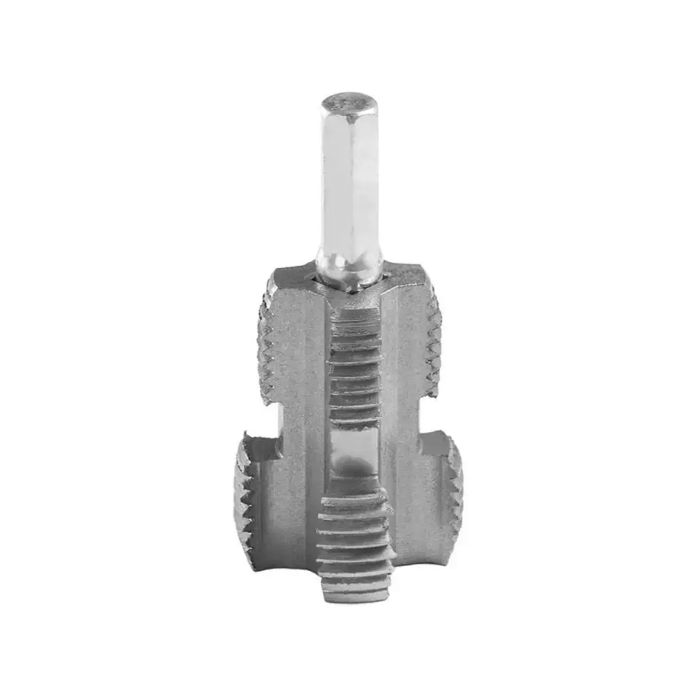 Plastic PVC Pipe Threader Kit Punching Durable Internal Thread Opener Versatile Plumbing Drill Bit Die Kit PPR Water Pipe