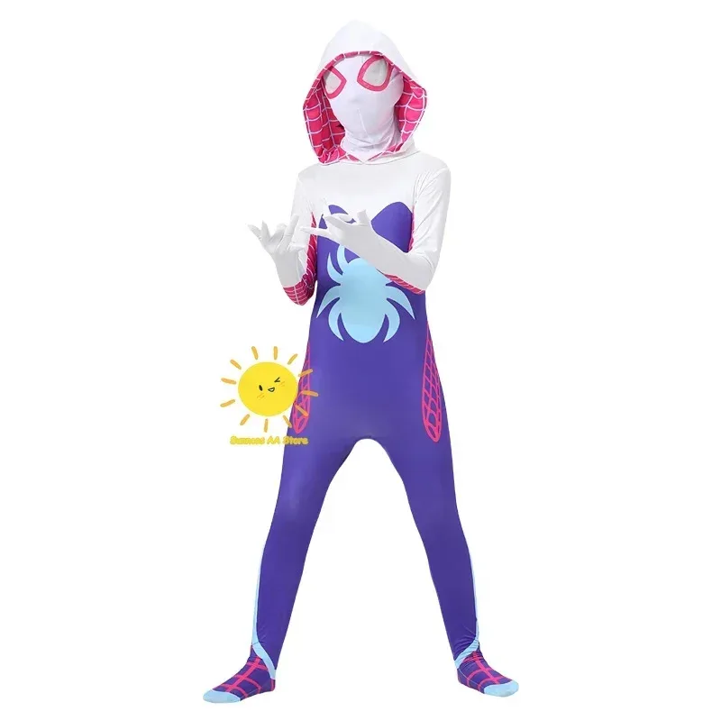 qq45BEAST KINGDOM العنكبوت تأثيري هالوين البدلة مقنعين زي حفلة فستان الأميرة جوين ارتداءها الخيال بلوزات ل W