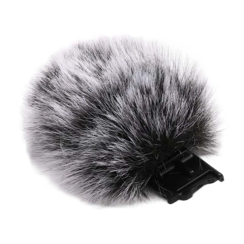 Super Sale Hot Shoes and Furry Windscreen for Sony SONY ZV1 ZVE10 ZV1F Hot Boots Artifical Fur Windshield