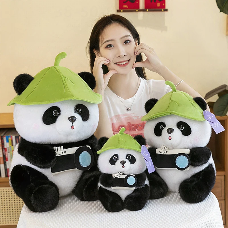 

Kawaii Panda Stuffed Doll Cute Plush Panda Camera Toy Baby Kids Birthday Xmas Gift for Children Soft Panda Doll