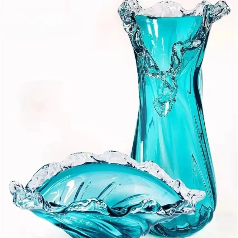Luxury modern dining table home decoration glass vase