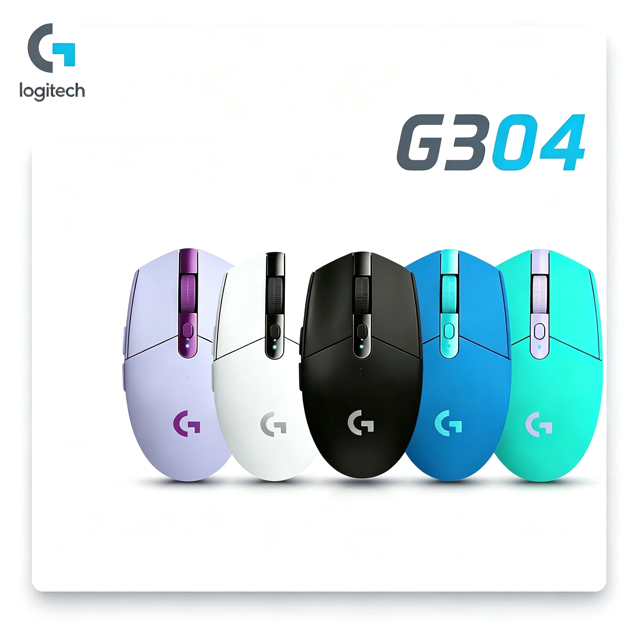 Pc Gaming Logitech - Oryginalna bezprzewodowa mysz Logitech G304 o