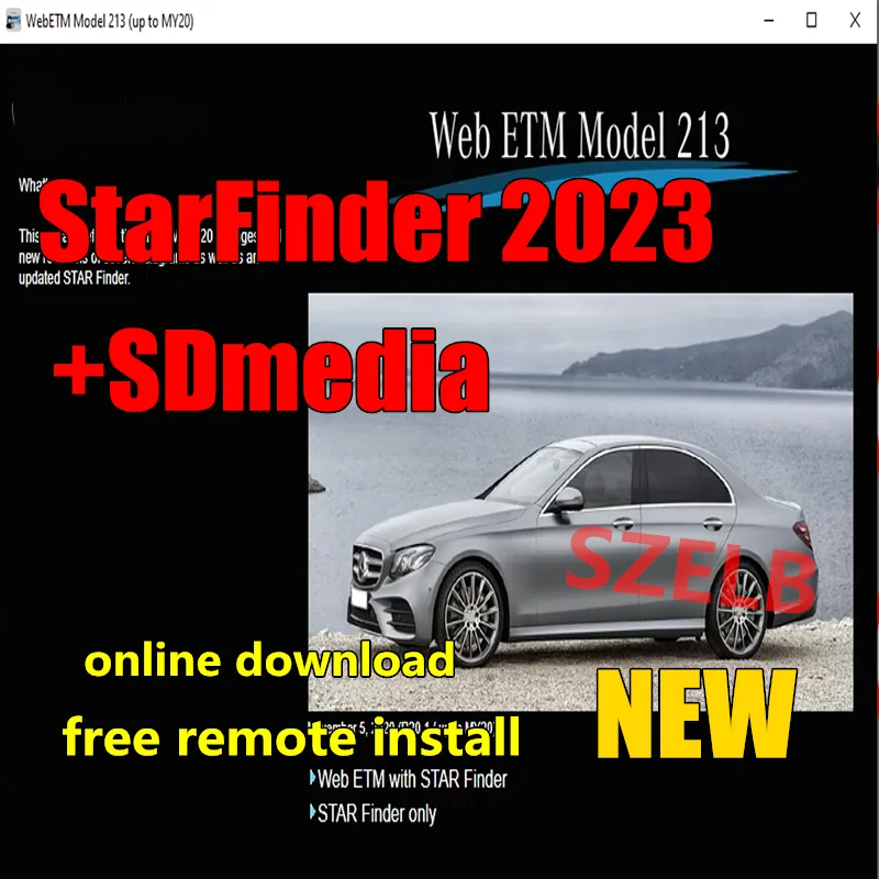 NEWEST StarFinder 2023+ SDmedia online Download and Installation Service MB StarFinde.r 2023 contains electrical wiring diagrams