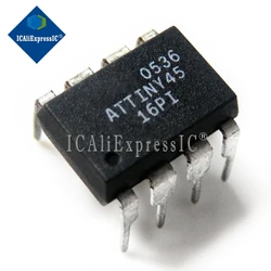 5PCS ATTINY45-20PU ATTINY45 DIP-8