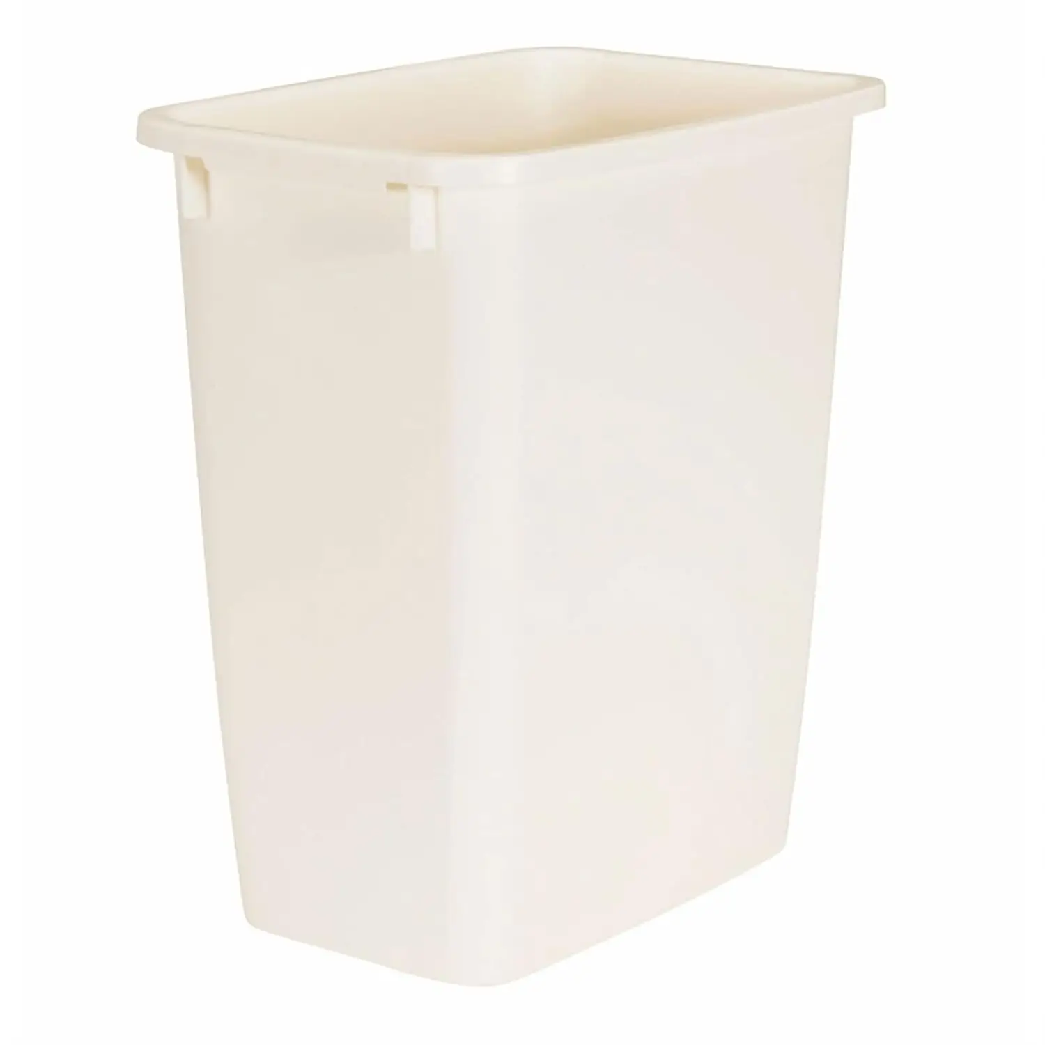 

21 Quart Rectangular Plastic Trash Can for Kitchen Bathroom Office - Large Capacity Easy Clean