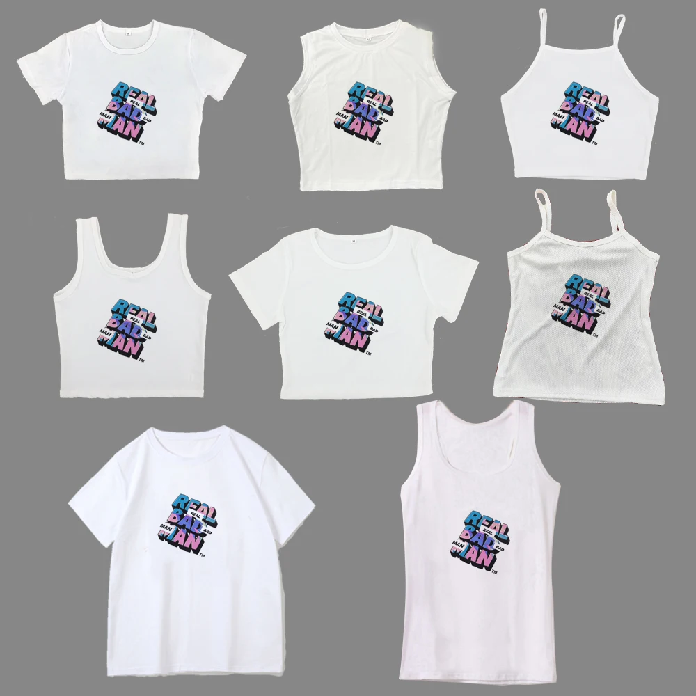 

Short summer women's 2024 slim short sleeve T-shirt female temperament with a crop sexy top