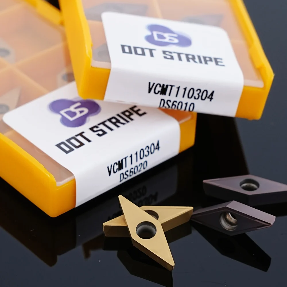 

Carbide Insert VCMT110304 for Stainless Steel CNC Lathe Tools Inserts Milling Cutter Blades VCMT 110304