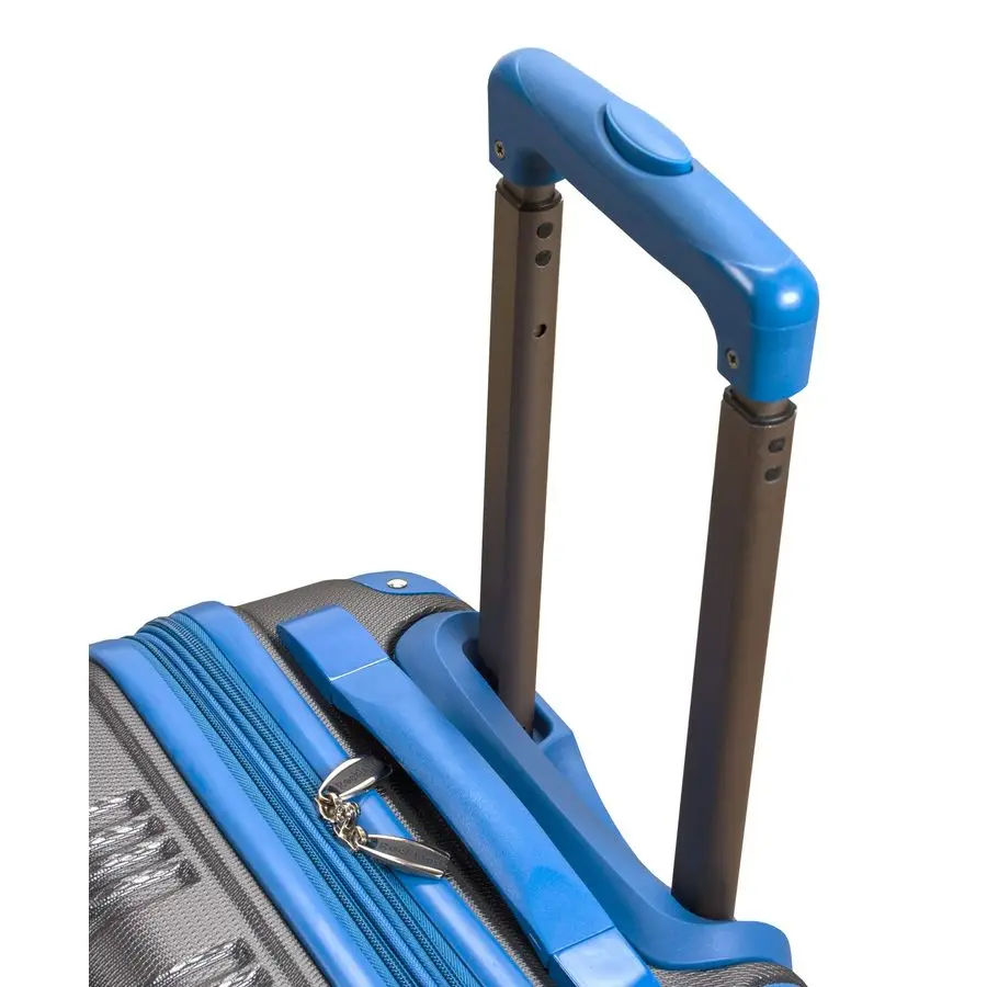 Bagagem Hardside Spinner Wheel, cinza dois tons, carryOn 20 polegadas