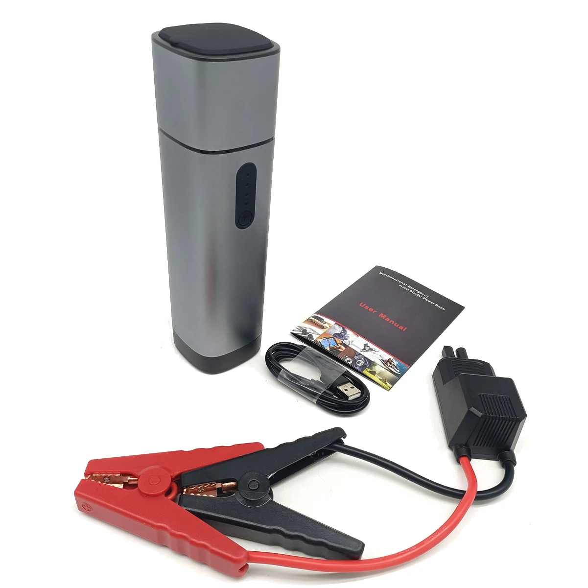 LED Flashlight Motorcycle Car Jump Starter Powerful 10000mAh 60C Reliable High-rate Lithium-ion Polymer Battery 800A Peak 12V