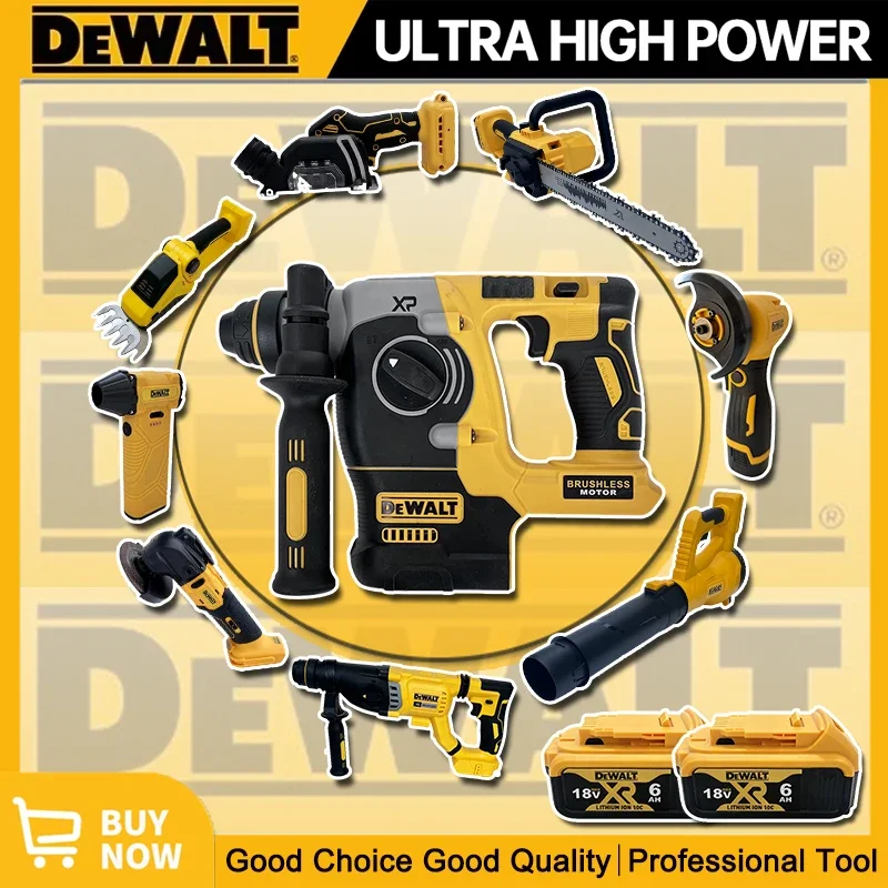 

Многофункциональный аккумуляторный инструмент Dewalt: угловая шлифмашина, резак, пистолет для герметика, компрессор, ударный молоток, полировальная машина, воздушный насос