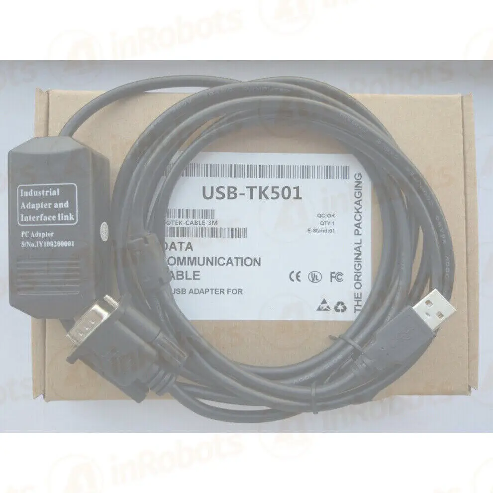 

1pc ABB debug line plc programming cable USB-TK501