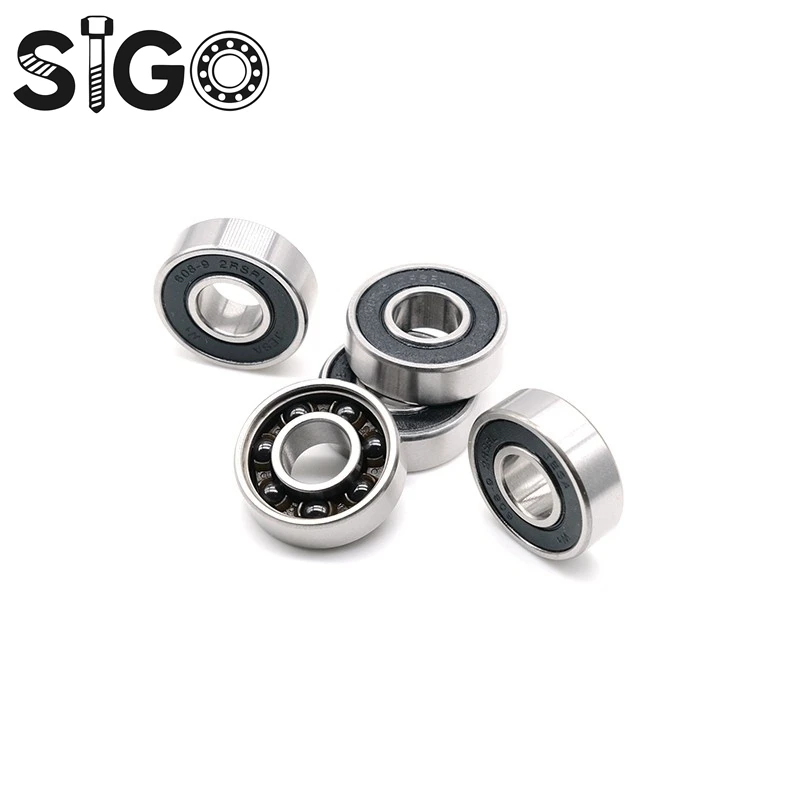10PCS S689RS CB ABEC7 9X17X5 Mm 689 Stainless Steel Hybrid Ceramic Ball Bearing