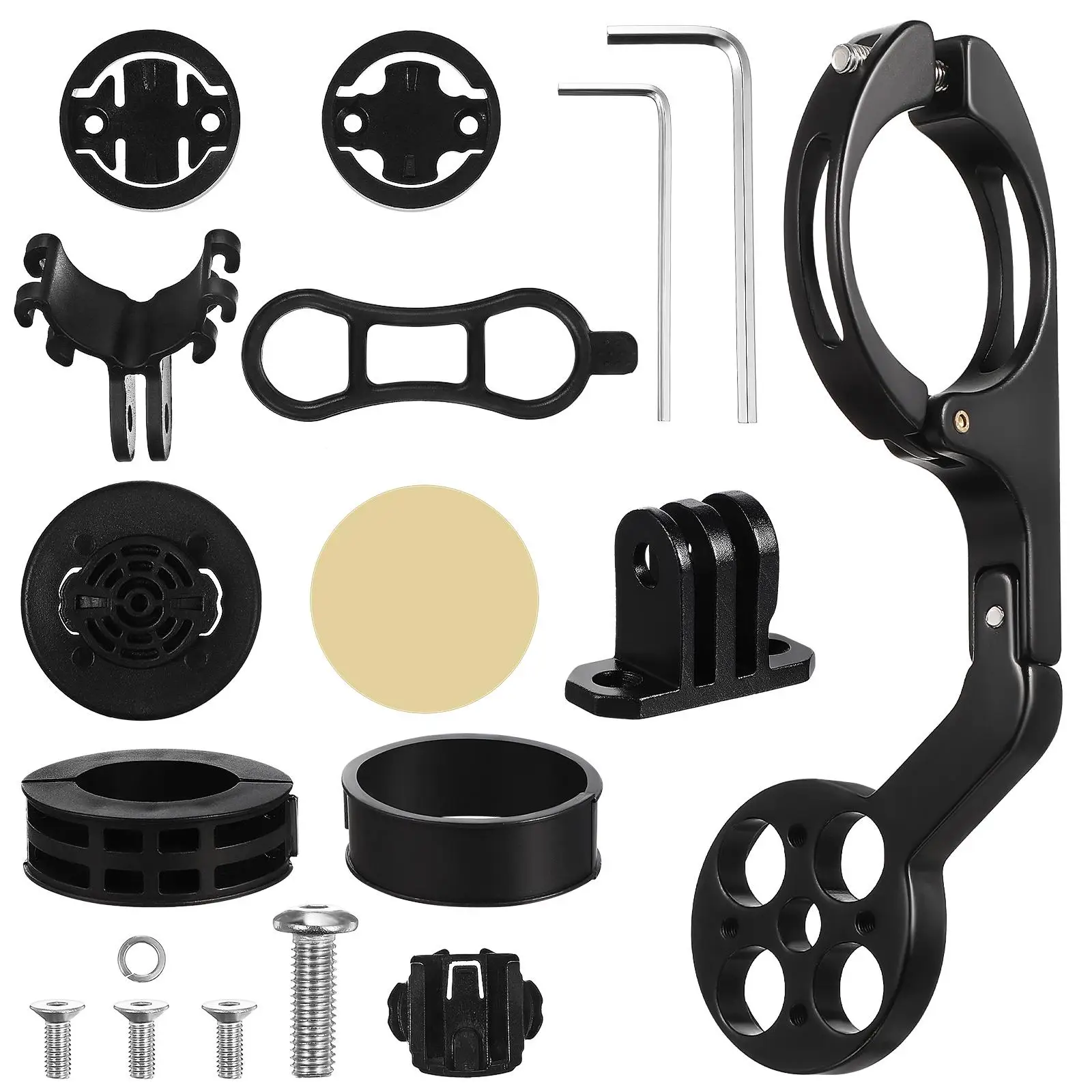 

Bike Computer Mount Stable Support Handlebar Tablet Adapter Aluminum Alloy Out-front Extended Holder Strong Load Cycling