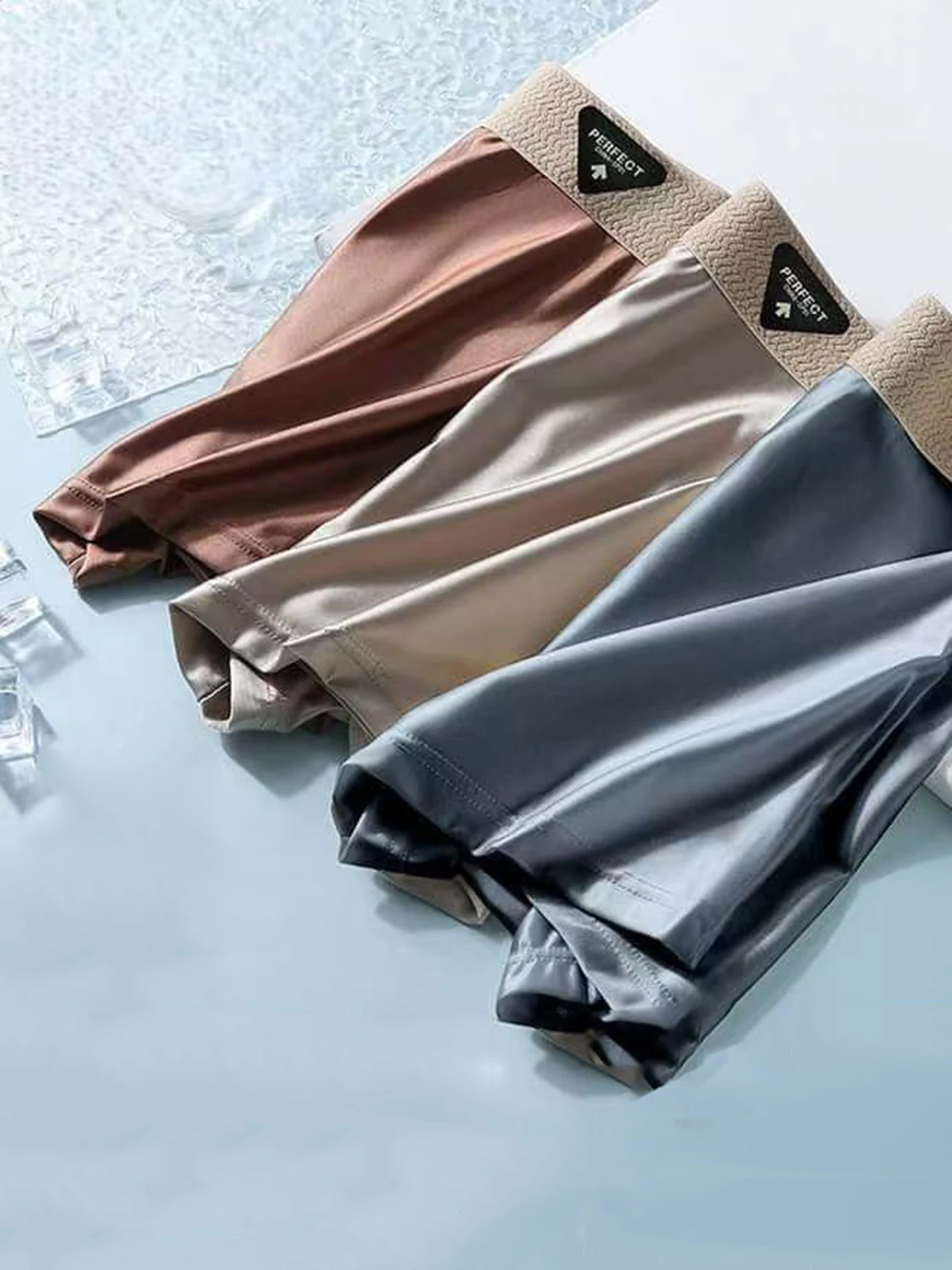 4 Pack Men's Silky Smooth Boxe - Multi Pack Underwear ulasan dan harga