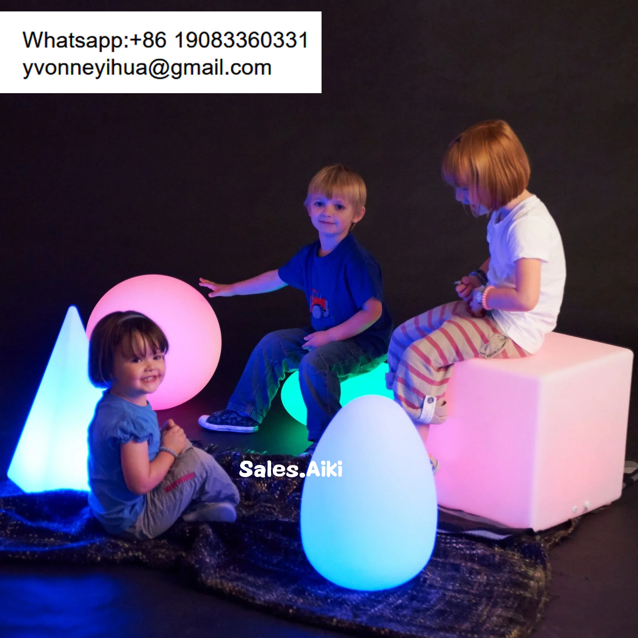 

Sensory Room Autism Equipment Therapy Color Changing Led Egg Light Sensory Night Mood Box Tactile Kids Toys For Autistic