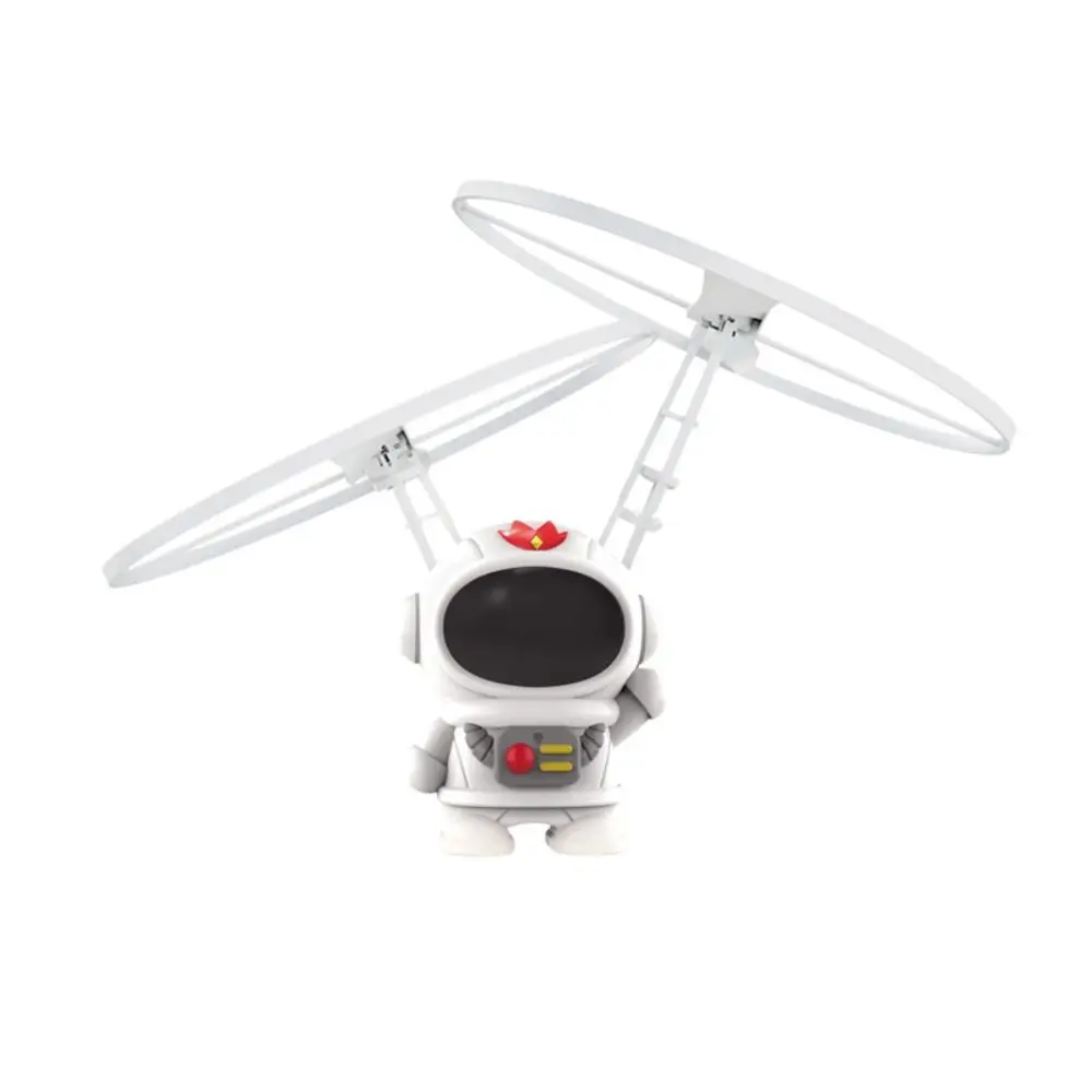 

High-Tech USB Charging Flying Robot Colorful Luminous Dual Wings Hand Control Helicopter Lights Spinning Gyro Outdoor Play