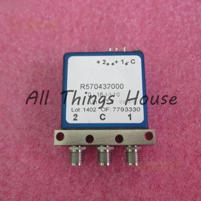 

For imported R570432000 R570413000 DC-18GHz 12V SPDT RF mechanical coaxial switch