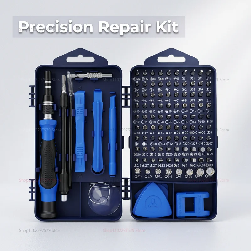 115 in 1 Precision Screwdriver - огляд і ціна Diy Motorcycle Electronics