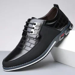Men Dress Shoes Fashion Leather Men Loafers Classice Shoes Retro Business Shoes Zapatos De Hombre big size 48 49 50 51 52
