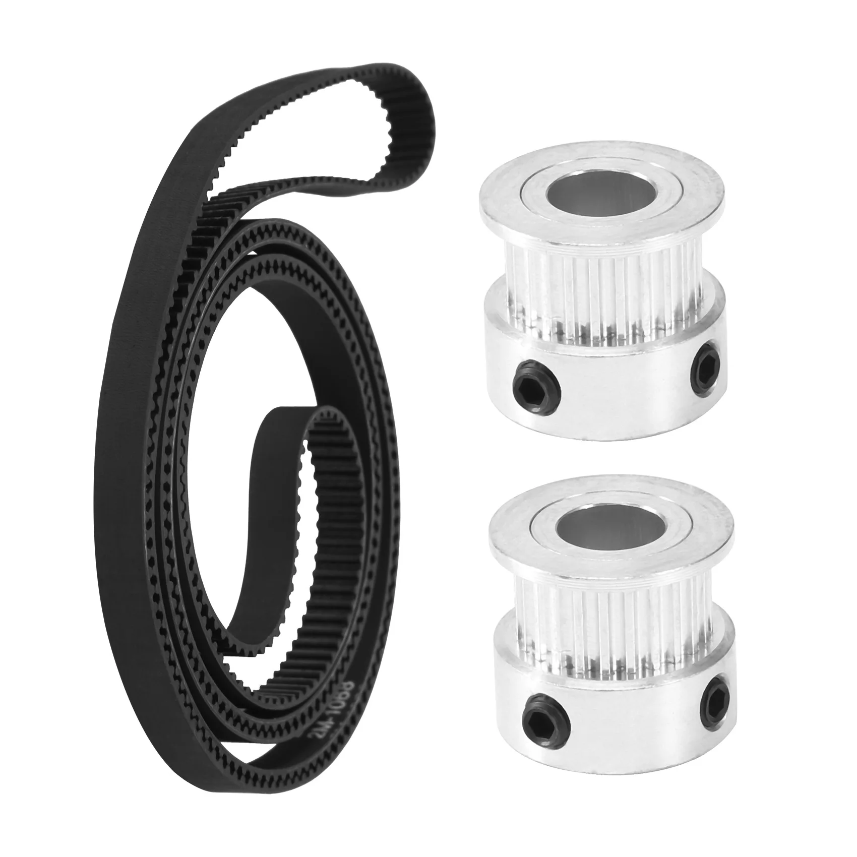 Z-Axis GT2 Timing Belt Pulley Kit 24 Teeth Synchronous Wheel and 1068mm Belt for TRONXY X5SA/X5SA PRO/X5SA-2E 3D PRINTER