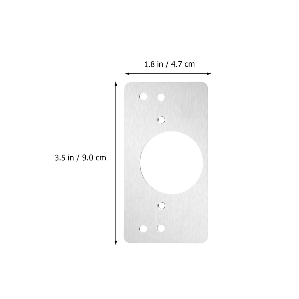 

Hinge Repair Plate Stainless Steel Durable Corrosion Resistant Furniture Fastener Mending Bracket Cabinet Hinge DIY Shelf
