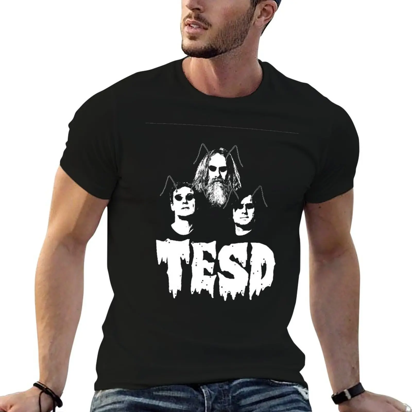 Tell 'Em Steve Dave! Ant Overloards T-Shirt cotton t shirt man men t shirt cotton 100% T-Shirt