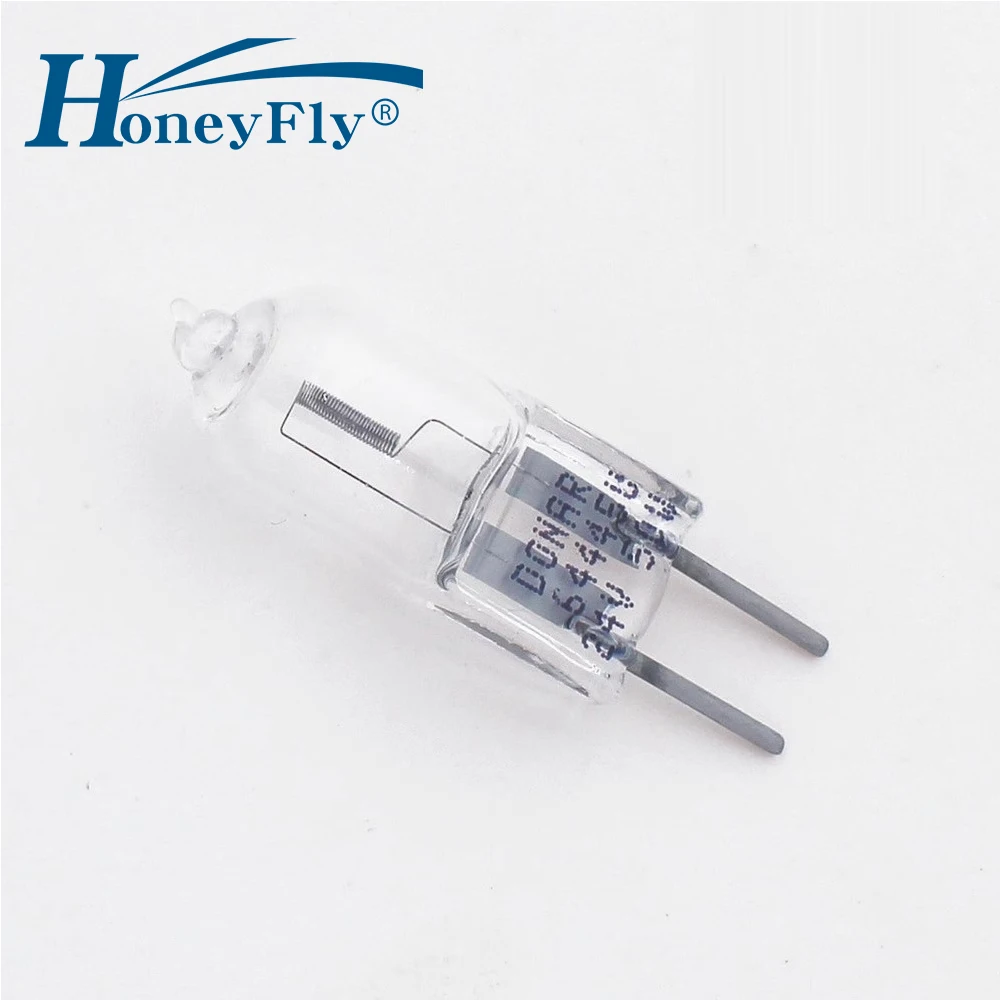 

HoneyFly Chemistry Analyzer Halogen Bulb GY6.35 24V 50W X-ray Machine Vertical Filament Halogen Lamp Bulb Quartz Same As 64445U
