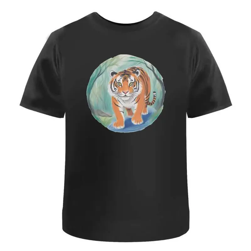 

Хлопковая футболка Tiger Prowling Ta050652