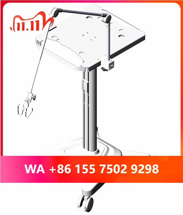 Mobile professional medical cart sui for ELA equipment hospital cart, equipped with 4 casters S clinic cart