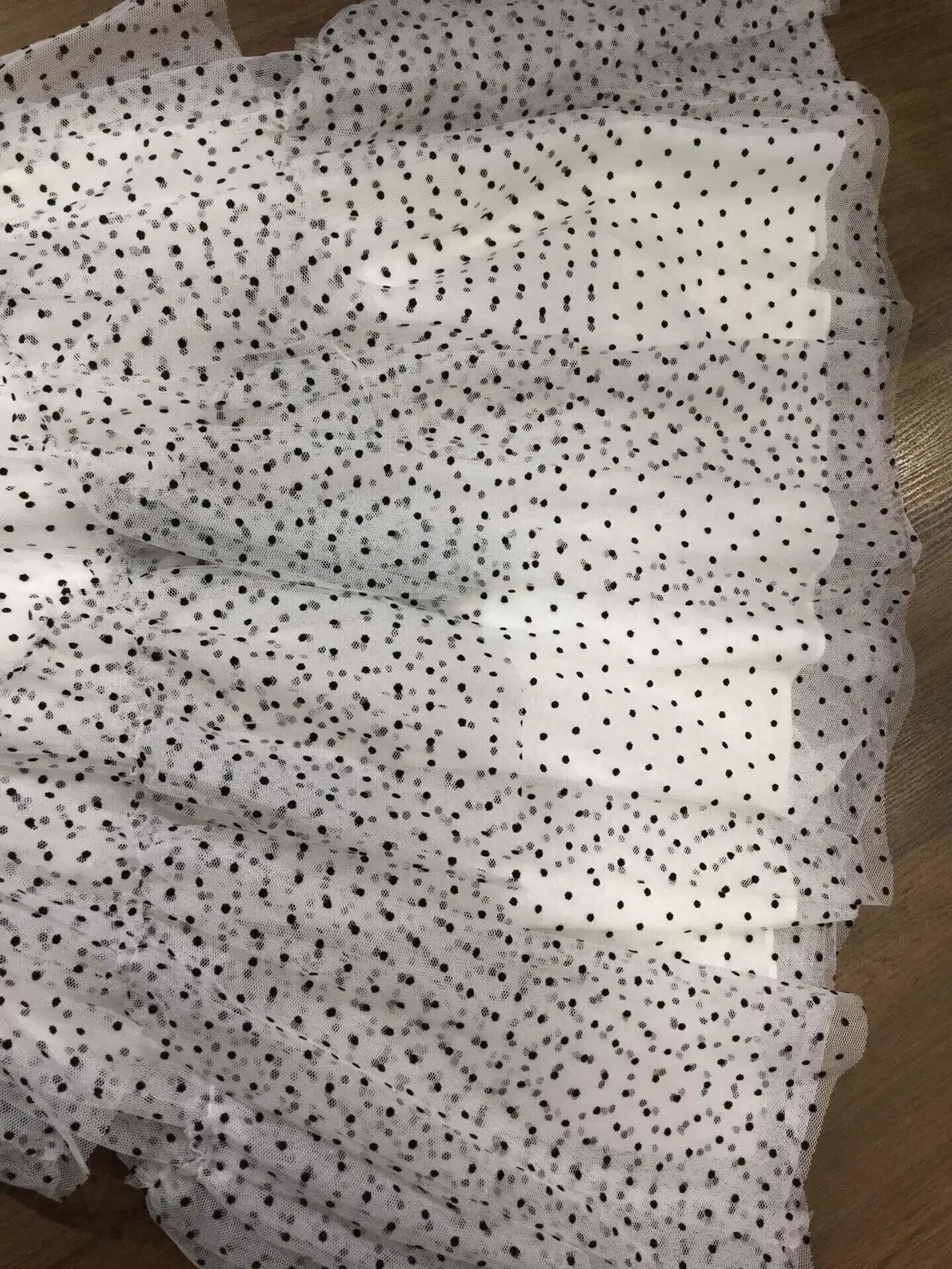 Vestido feminino com estampa de bolinhas, gola redonda, sem mangas, cintura alta, malha em camadas, doce, slim, mini robe