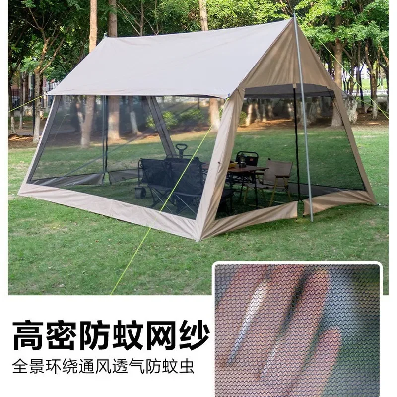 for Canopy Tent 8-12 People Camping Rain Proof Pergola Shading Sun Proof Outdoor Fishing Mesh Mosquito Proof Tent for