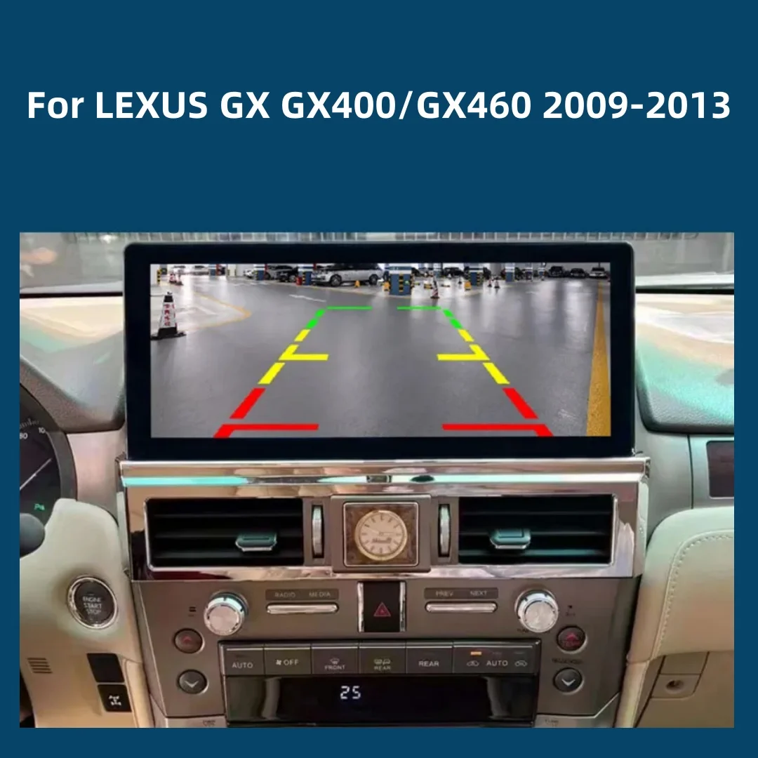 Android 14 For LEXUS GX GX400/GX460 2009-2013 Car Radio GPS Navigation HD Screen Head Unit Player Multimedia Video Stereo
