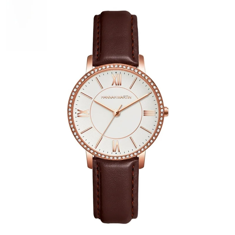 ZHANHU Japan Quartz Movement Ladies Watch High Quality Ultra-thin Women Stainless Steel Mesh Waterproof Clock