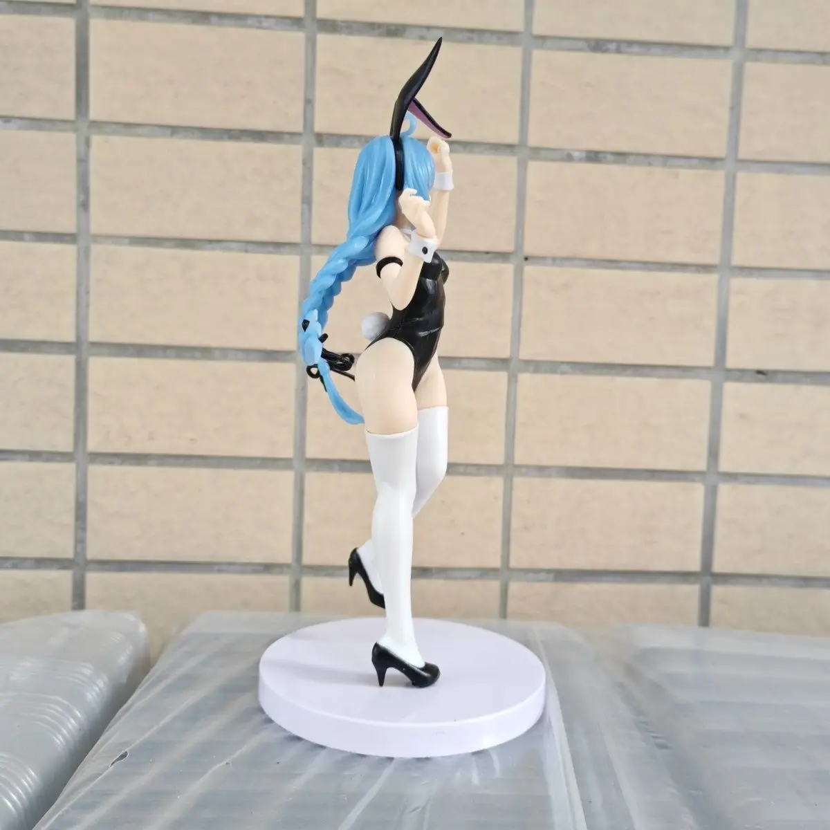 20 سنتيمتر روكسي Migurdia الأرنب فتاة أنيمي الشكل Mushoku Tensei التناسخ العاطلين ايريس/سيلفييت عمل نموذج لجسم ألعاب الدمى #6