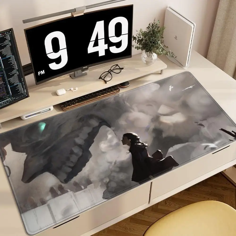 

Attack on Titan Cool Anime Mouse Pad Gaming Keyboard Accessories Large Rubber Desk MatComputer Carpet Pc Gamer Non-slip Mousepad