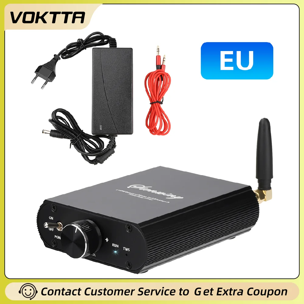 

YS-T100W Bluetooth 5.3 Power Amplifier Board 100W Mono Audio Module TWS Dual-Mode Transmission Boost App Control