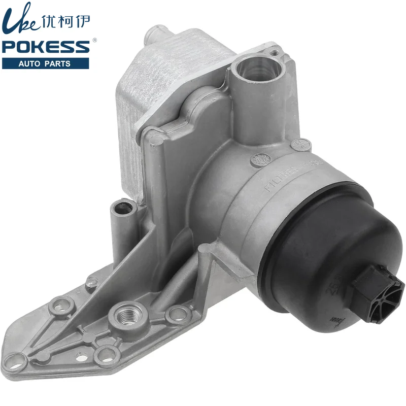 

Car Engine Oil Radiator Filter Assembly for Ford Transit Bus 2006-2014 2.2 2.4 TDCi Transit V363 2013- 7C166B624BB